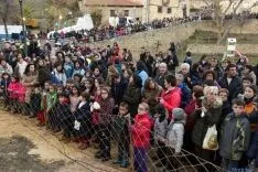 Belén vivente de Oncala. Espectadores