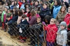 Belén vivente de Oncala. Espectadores