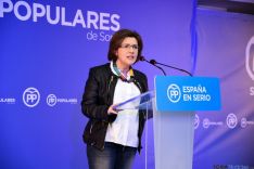 Imagen del acto central de los populares sorianos este sábado. / SN