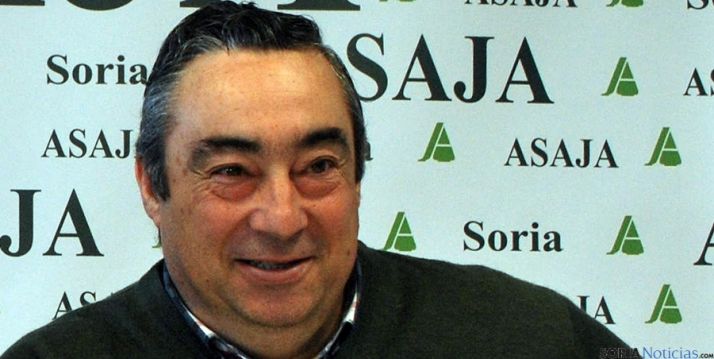 Carmelo Gómez, presidente de ASAJA Soria. / SN