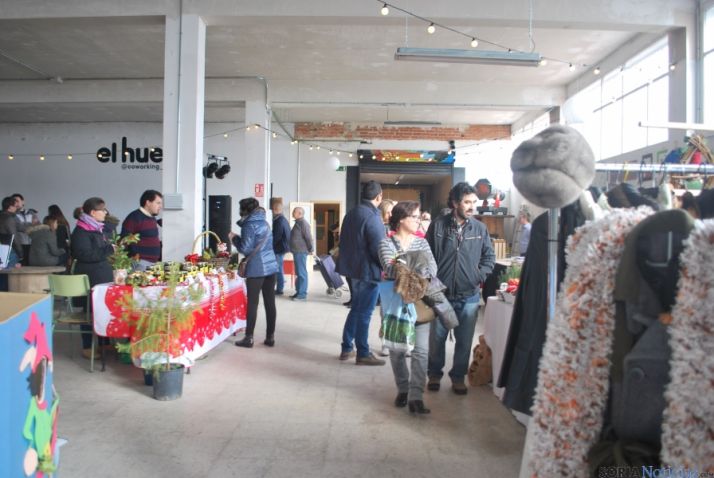 Imagen del mercado navideño de El Hueco./SN