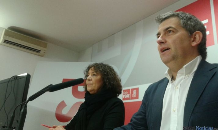 Mercedes Martín y Javier Antón./SN