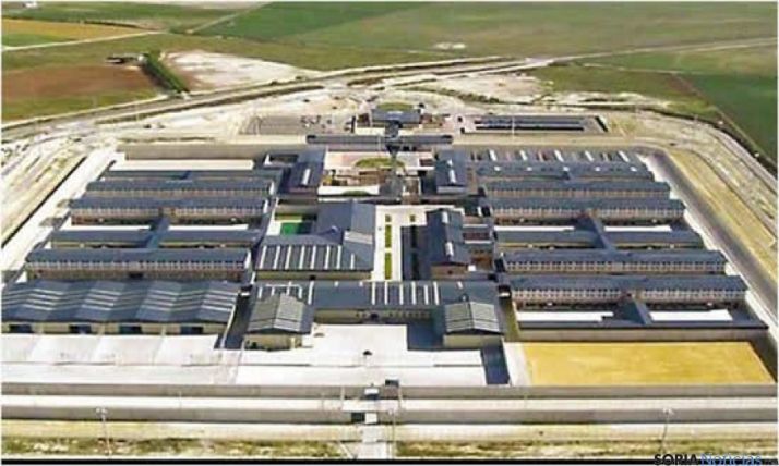 Imagen aérea del centro penitenciario. 