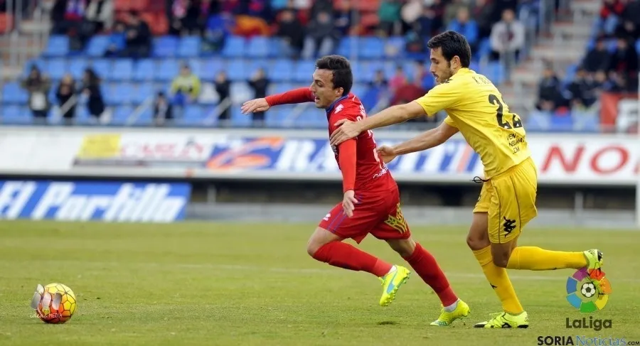 Foto 10 - Al Numancia le sobra el descuento frente al Girona (1-1)