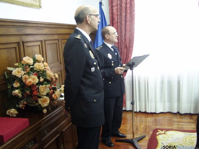Un momento de la celebración del aniversario en Soria. /Subdelg.