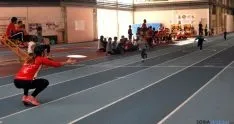 Los más pequeños, en una de las pruebas./SN