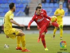 Foto 21 - Al Numancia le sobra el descuento frente al Girona (1-1)