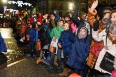 Imagen de la Cabalgata este martes en la capital soriana. / SN