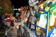 Imagen de la Cabalgata este martes en la capital soriana. / SN