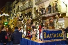 Imagen de la Cabalgata este martes en la capital soriana. / SN