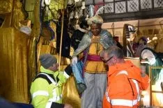 Imagen de la Cabalgata este martes en la capital soriana. / SN