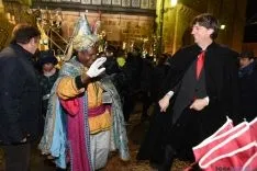 Imagen de la Cabalgata este martes en la capital soriana. / SN