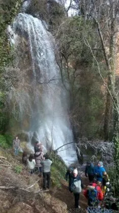 Espectacular imagen de la cascada