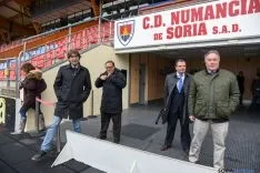 El CD Numancia presenta su puntero sistema de calefacción para el estadio de Los Pajaritos. / SN 