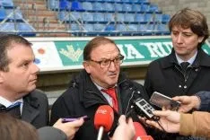 El CD Numancia presenta su puntero sistema de calefacción para el estadio de Los Pajaritos. / SN 
