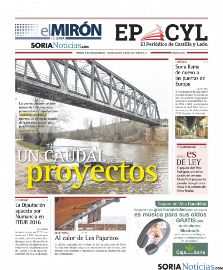 Ya está en la calle un nuevo número de El Periódico de Soria-Sorianoticias-El Mirón