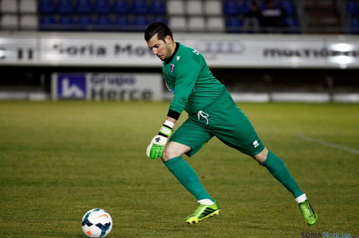 El ya ex-guardameta del Numancia, Biel Ribas.