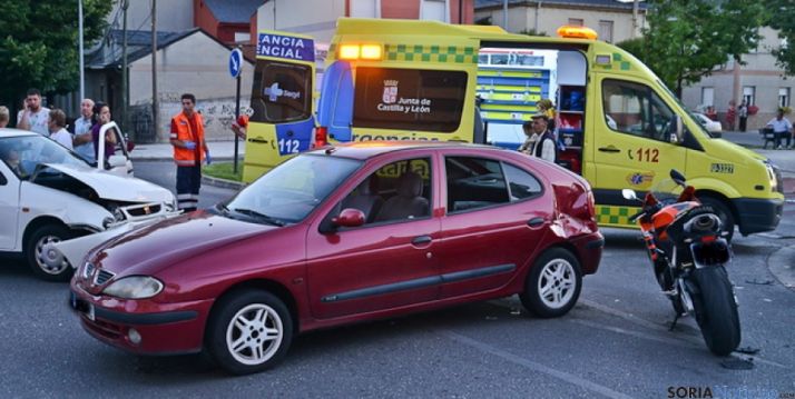 Los accidentes de tráfico provocan un buen número de atenciones.