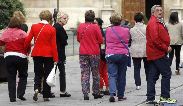 Excursión de pensionistas.