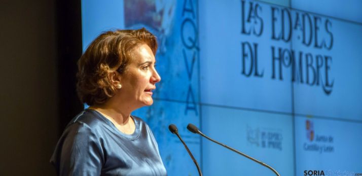 La consejera María Josefa García-Cirac, este miércoles en Fitur. / Jta.