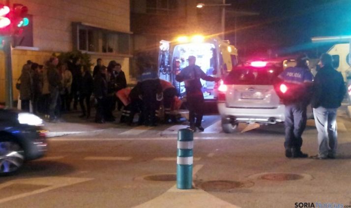 El lugar del atropello. / SN