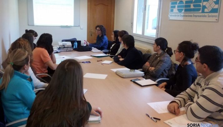 Imagen de la jornada en FOES.