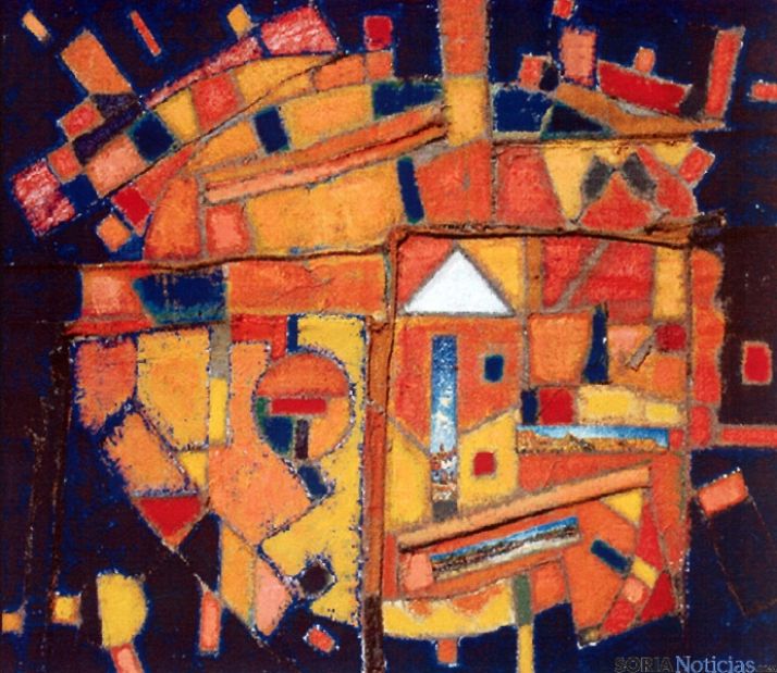 Una de las obras de la muestra.