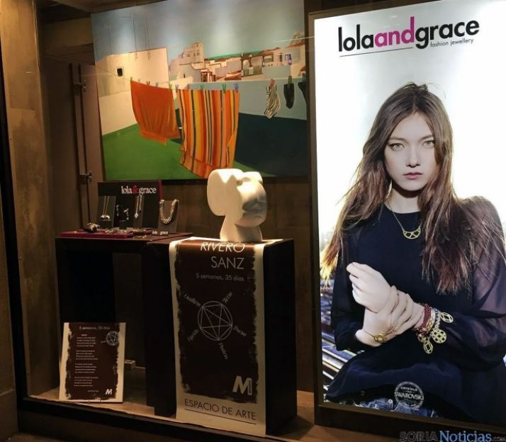 El artista almarceño, en la capital.