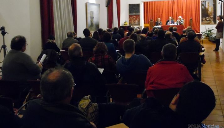 Reunión en Ágreda hace una semana.