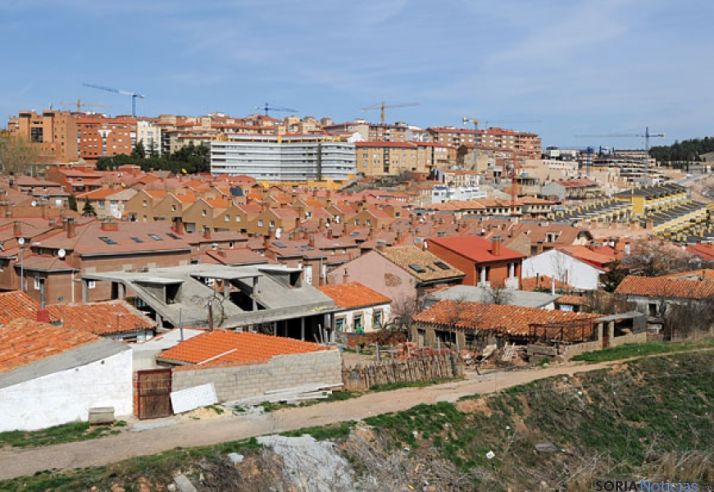 Imagen de archivo de una zona de la capital. / SN 