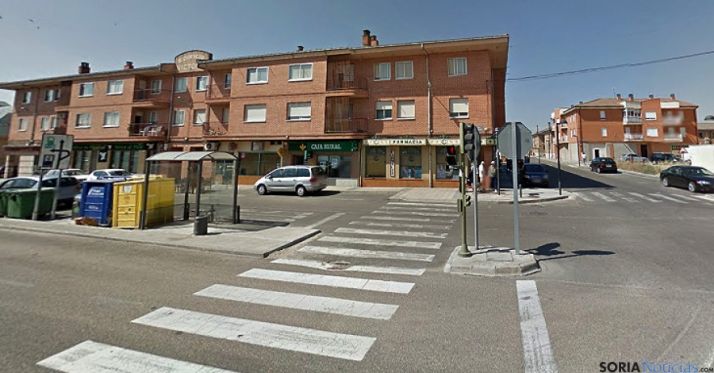 El lugar del atraco a la oficina bancaria./GM