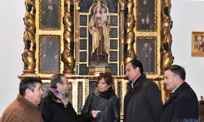 Pascual (izda.), De la Casa, Quintana, López y Utrilla. / Jta.