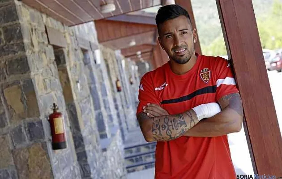 Jorge Díaz ha sido cedido al Numancia por el Zaragoza