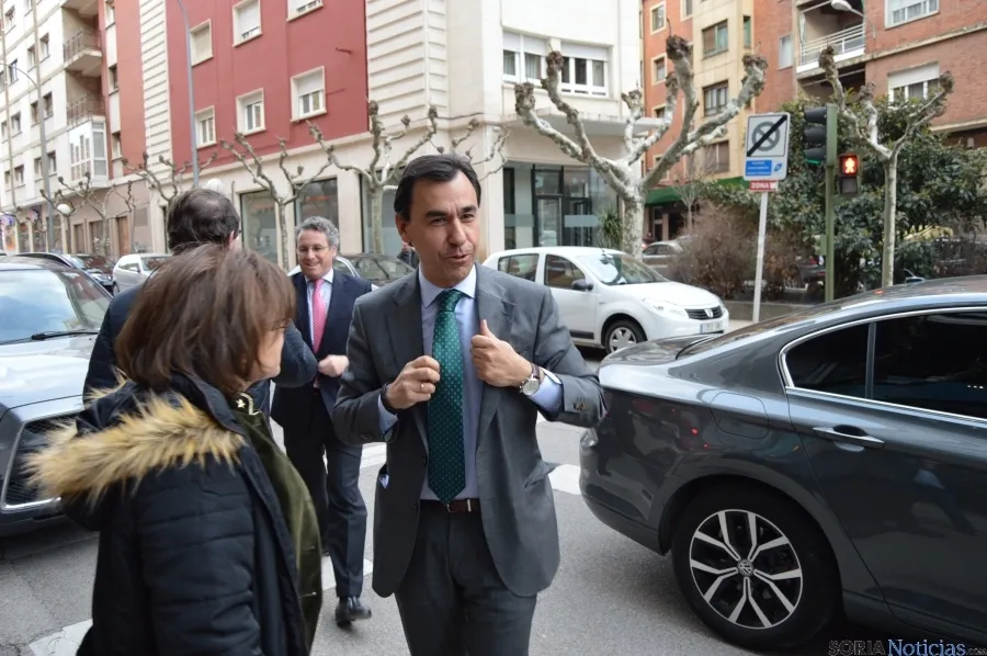 Martínez Maíllo, hoy en Soria.