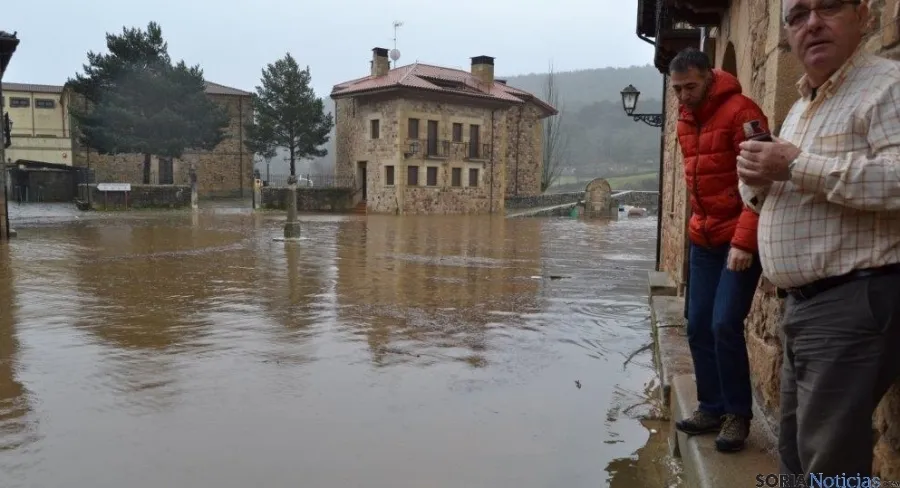 Inundaciones en Salduero