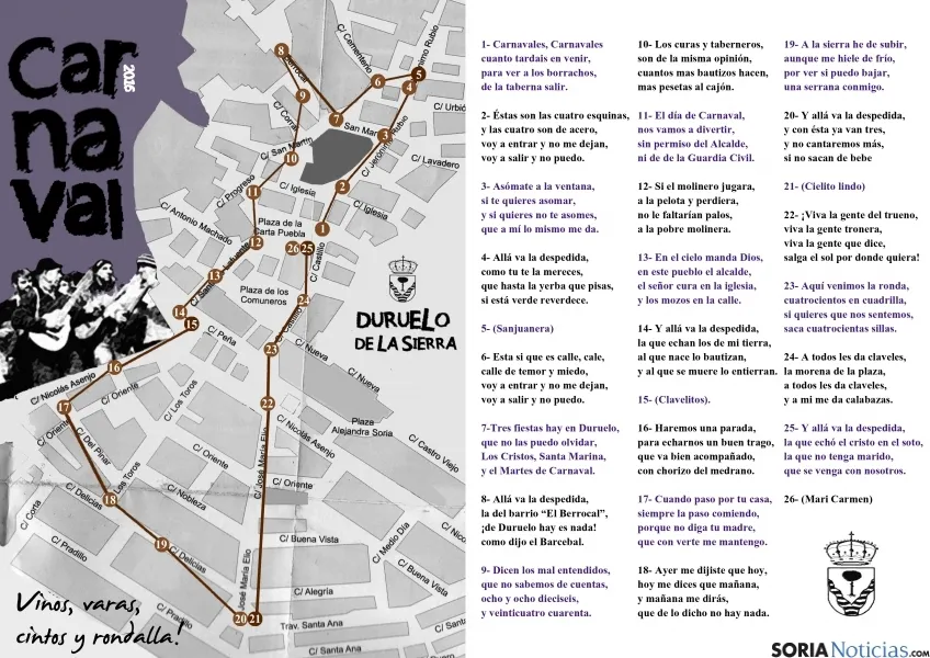 Foto 2 - Duruelo celebra este martes su tradicional carnaval de la Ronda