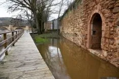 Imagen de la crecida del Duero a su paso por la ciudad. / SN