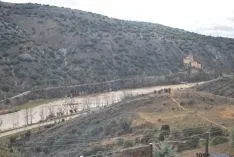 Imagen de la crecida del Duero a su paso por la ciudad. / SN