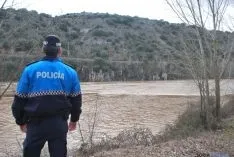 Imagen de la crecida del Duero a su paso por la ciudad. / SN