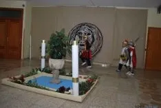 Ambiente romano en el Santa Teresa de Jesús este viernes. / SN