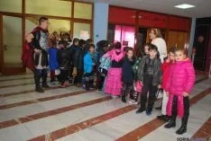 Ambiente romano en el Santa Teresa de Jesús este viernes. / SN