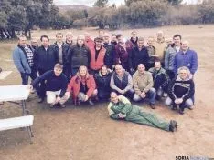 Buen ambiente en la jornada campestre de Ólvega./SN