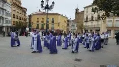 Una de las escenas este sábado en Ágreda./SN