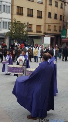 Una de las escenas este sábado en Ágreda./SN