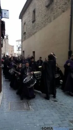 Una de las escenas este sábado en Ágreda./SN