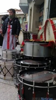 Una de las escenas este sábado en Ágreda./SN