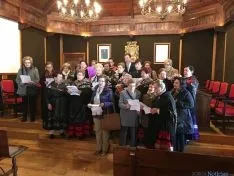 Foto 5 - Eladia Ant&oacute;n, alcaldesa de El Burgo en el D&iacute;a de Santa &Aacute;gueda