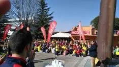 Asistentes a la carrera