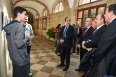 Imagen de la inauguración de la muestra. / SN