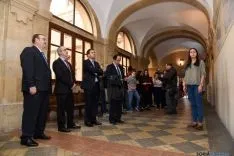 Imagen de la inauguración de la muestra. / SN